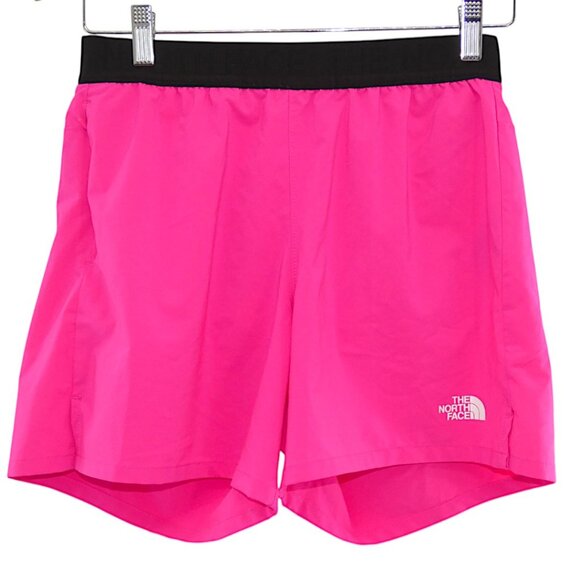 The North Face Size S Hot Pink Run Shorts Athletic Y2K Gymcore Minimalist - Picture 1 of 10